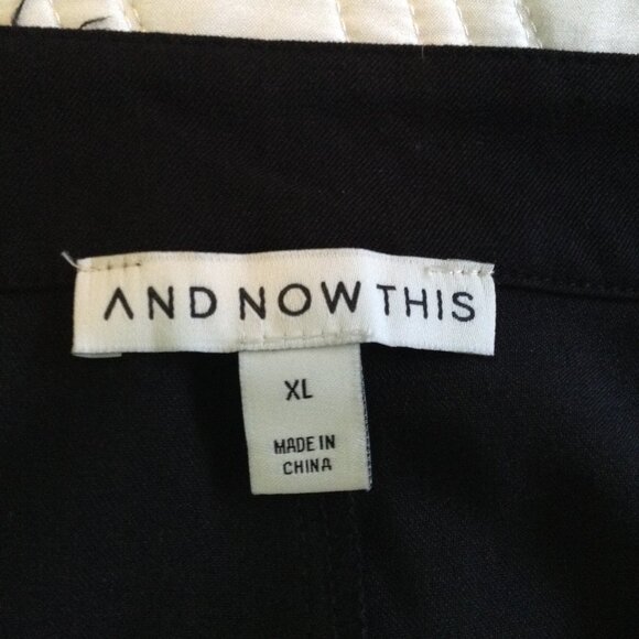 NWT And Now This, XL pleated pants, Professional, Office, Versatility, Bohemian - Picture 3 of 7